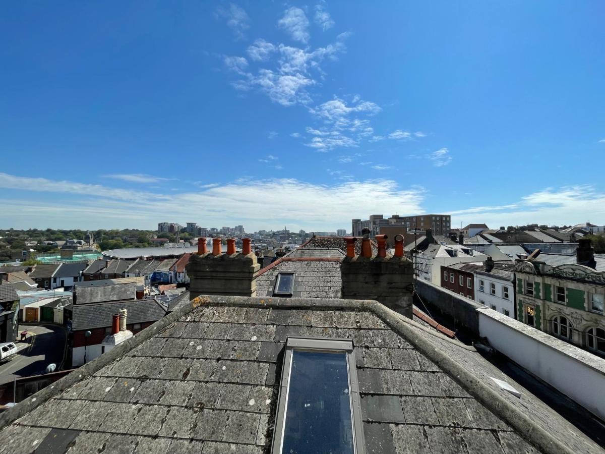 Light Airy 3 Bed Town Cntr Flat 700M To The Beach Bournemouth Buitenkant foto