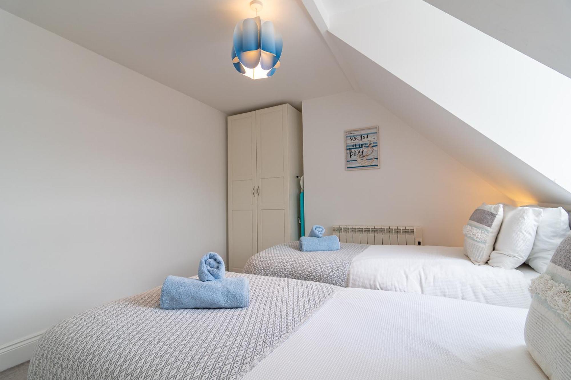 Light Airy 3 Bed Town Cntr Flat 700M To The Beach Bournemouth Buitenkant foto